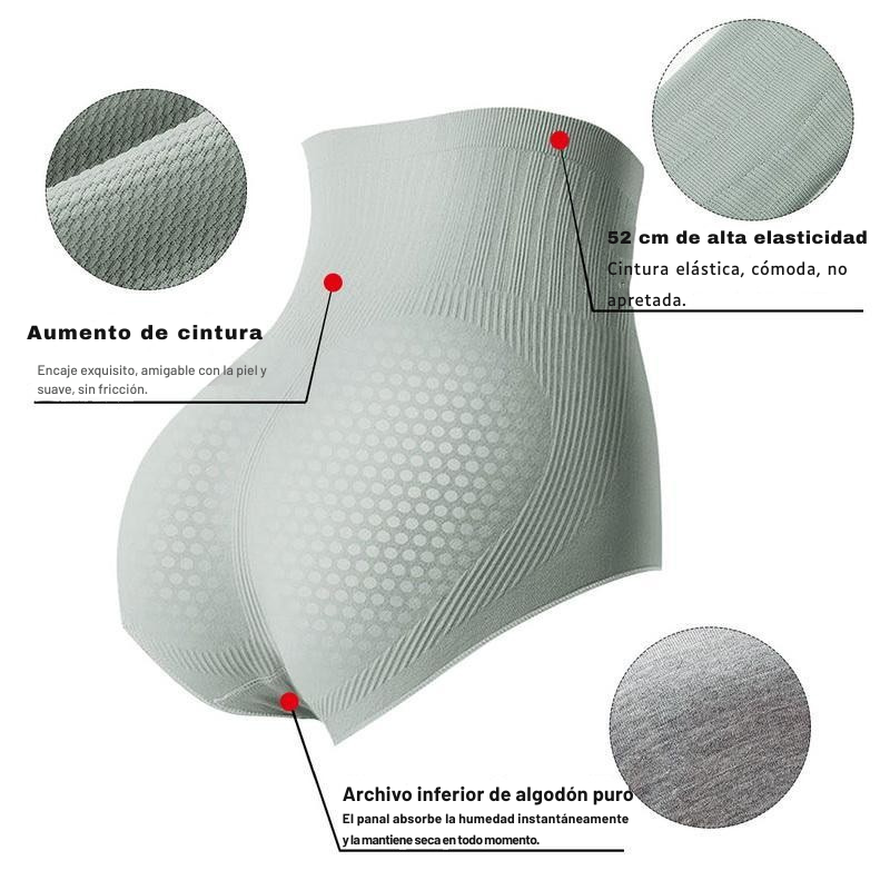 💃 Bombachas elásticas de tiro alto sin costuras 🎁