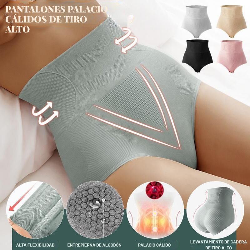 💃 Bombachas elásticas de tiro alto sin costuras 🎁
