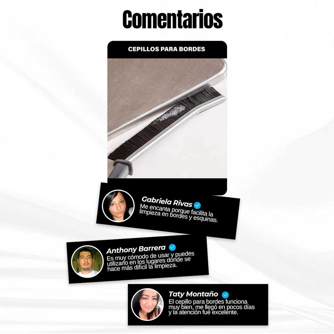 Set de Cepillos LimpiaEsquinas 360° - 🎁 PROMO 3 UNIDADES 🎁