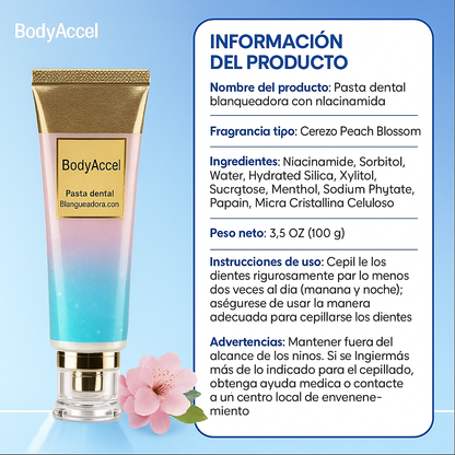 Bodyace Whitening Power - Pasta Dental Súper Blanqueadora
