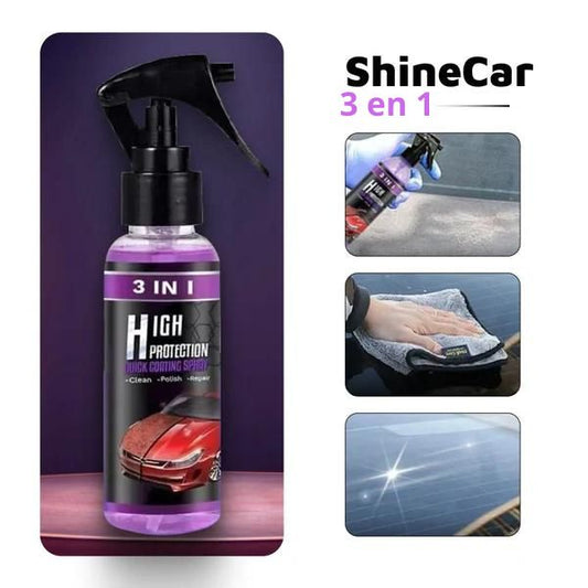 ShineCar - Spray de Recubrimiento Para Coches (Efecto Brillo Rápido)