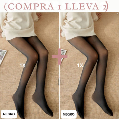 KIT MEDIAS CANCÁN FORRADAS TRANSLÚCIDAS (LLEVÁS 2 PAGANDO 1)