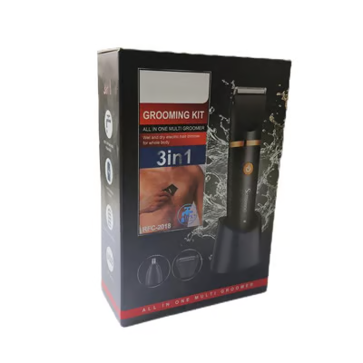 💥 Recortadora corporal eléctrica 3 en 1 para hombre, cortapelos inalámbrico para la zona íntima, afeitadora eléctrica impermeable