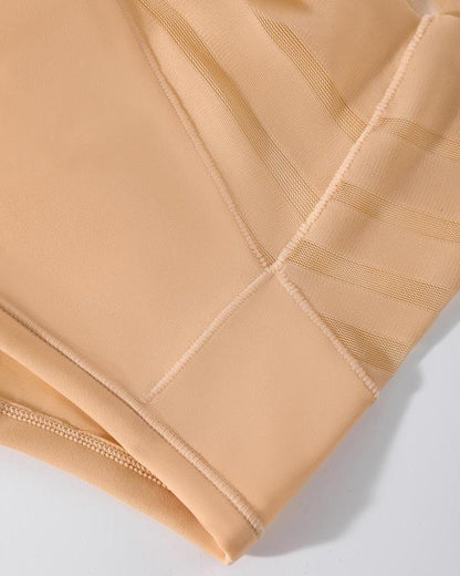 Faja Moldeadora Sin Costuras de Alta Elasticidad con Control de Abdomen y Realce de Glúteos para Uso Diario