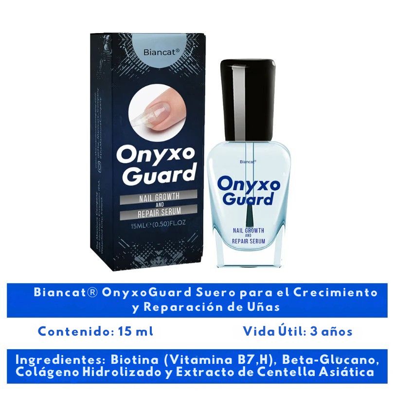 Biancat® OnyxoGuard - Suero para el Crecimiento y Reparación de Uñas