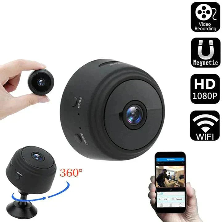 Mini Cámara Espía Wifi Cámara Inalámbrica Oculta A9 Full HD 1080P - 🎁 COMPRA 1 LLÉVATE 2